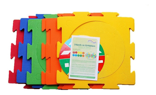 Juegos Tapete Didáctico Figuras 10pz Habilidades Escolares!!