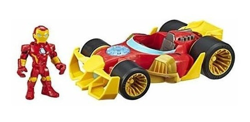 Playskool Heroes Marvel Iron Man Speedster 5 Pulgadas F...