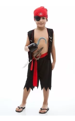 Fantasia Pirata Masculino Infantil