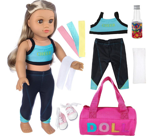 Set De Bolso Con Ropa Deportiva Para Muñeca