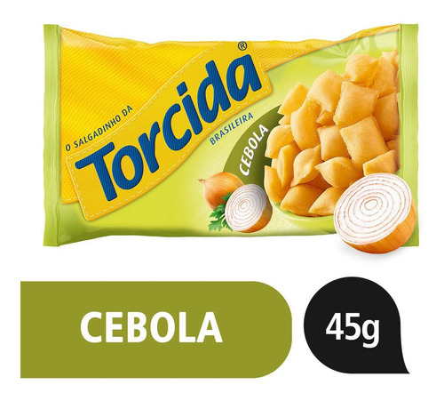 Salgadinho De Trigo Cebola Torcida Jr. Pacote 45g