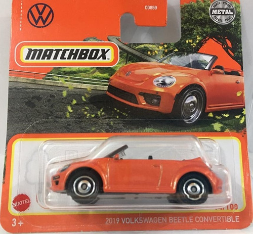 Matchbox Volkswagen Beetle Convertible Hot Wheels 1/64 Hw