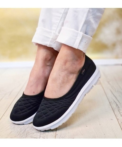 Zapatillas De Mujer Tipo Pancha (gowell 2030)