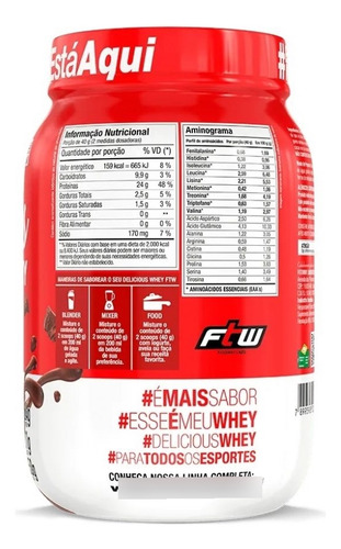 Delicious 3whey (900g) - Sabor: Alfajor Alfajor