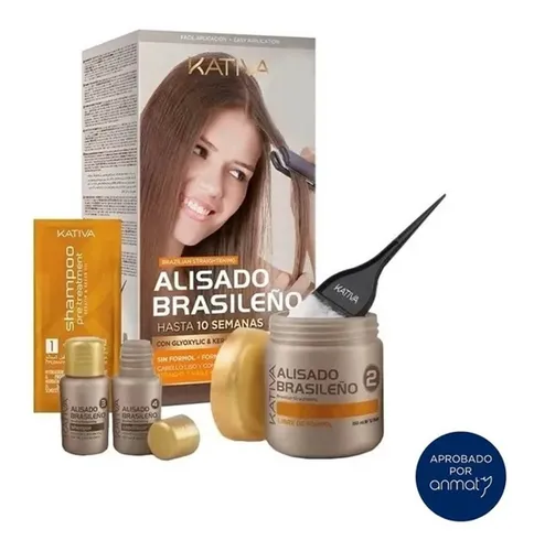 Kativa Alisado Brasile o Sin Formol Con Keratina Vegetal