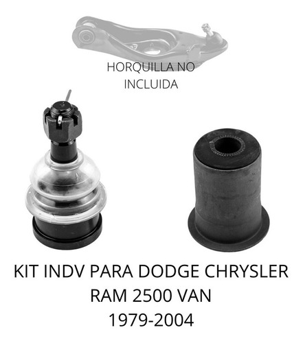 Kit Bujes Y Rotula Para Dodge Ram 2500 Van 1979-2004