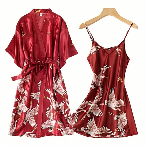 Batas Para Novias Damas Pijama Mujer Sexy Suave Satin MercadoLibre