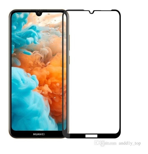 Vidrio Templado  Huawei Y6 2019  Cubierta Completa