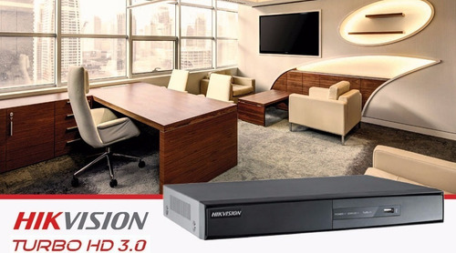 Dvr 8ch Hikvision 1080p Hd Tvi Cctv Hdmi Vga P2p + Disco 1tb