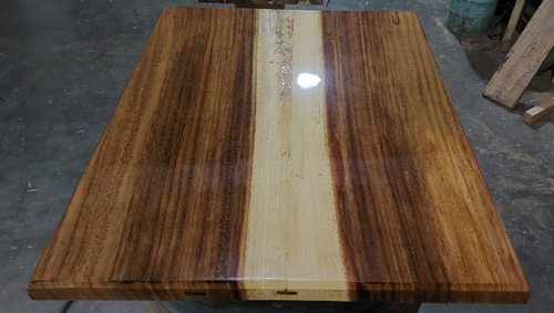 Tabla De Parota Ensamblada Terminada De 34mm X 80cm X 180cm