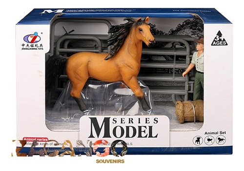 Set Series Model Caballos De Juguete Escala Schleich Papo X4