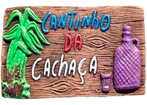 Placa De Churrasco Decorativa - Cantinho Da Cachaça Cantinho do churrasco