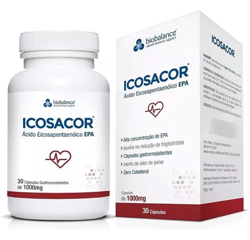 Biobalance Icosacor 30 Cápsulas 