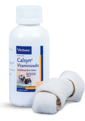 Calsyn Para Perros Y Gatos X 120 Ml Vitaminizado