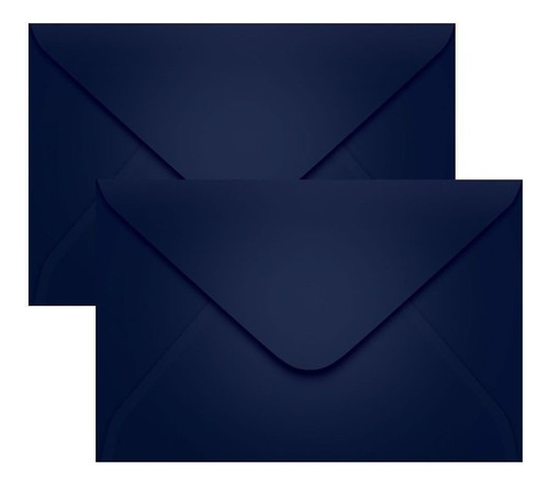 Envelopes Para Convites Azul Marinho 160x235mm 100un