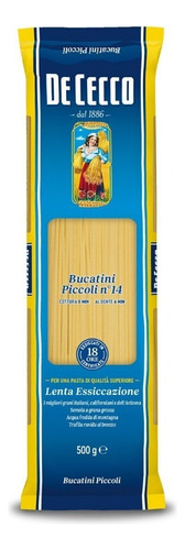 Fideos De Cecco Bucatini Piccoli N° 14 500 G.