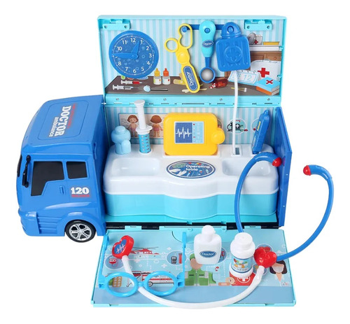 Juego Doctor Médico Para Niños Tipo Ambulancia