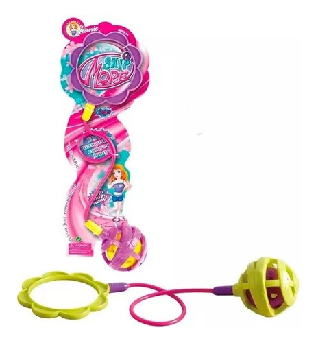 Imagen 3 de 4 de Aro De Saltar Aerobic Gym Pata A Pata Giro Ball More Skip