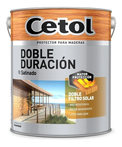 Cetol Doble Duración Brillante 4lts