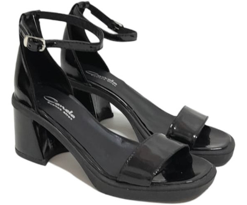 Imagen 3 de 4 de Sandalias Urban Black Charol
