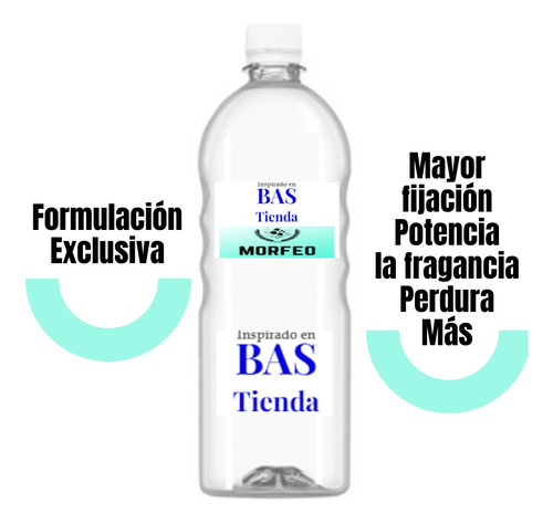 Perfumador Textil Bas Tienda Ropa, Auto, Telas 1 Litro