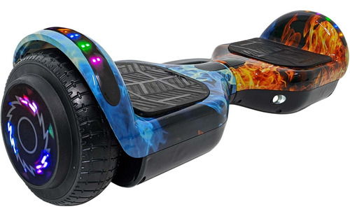 Hoverboard Patineta Electrica Bluetooth Luces Led Hoverstar Color Multicolor