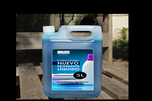 Detergente Líquido Concentrado Wassertech 5l Bidón