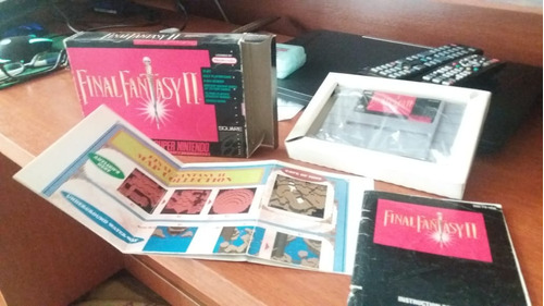 Jogo De Rpg Original De Snes Final Fantasy Ii - Completo