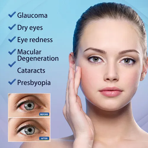 3×gotas Para Ojos Con Visión Borrosa, 18 Ml, Deep Repair