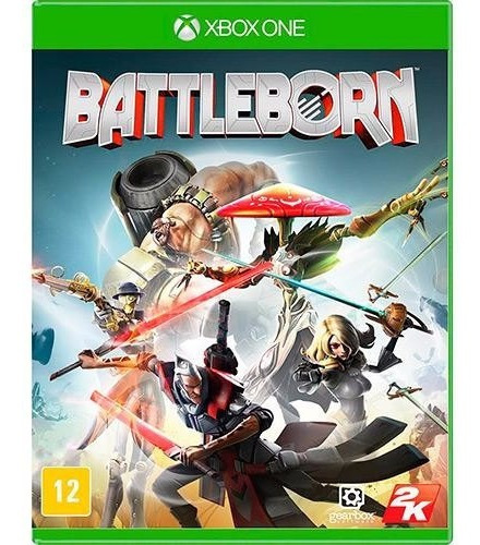 Jogo Midia Fisica Novo Lacrado Original Battleborn Xbox One