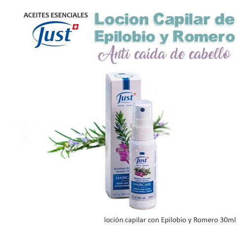 Imagen 2 de 9 de Loción Capilar Anti Caída Haircare 30ml Swiss Just Original