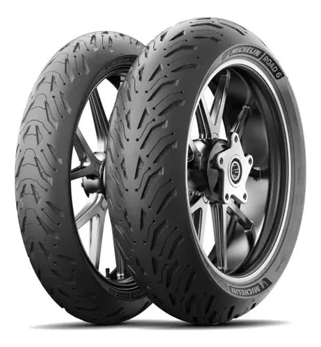 Llantas 180/55-17 +120/70-17 Michelin Road 6 Tl