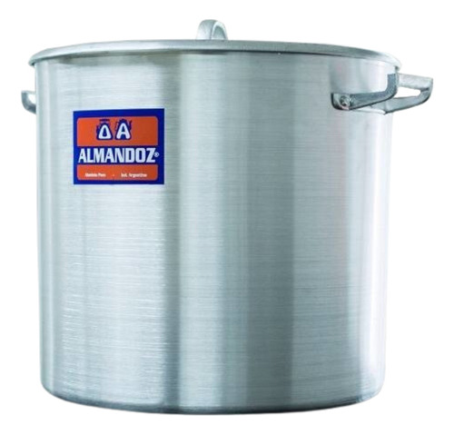 Olla Almandoz Gastronómica Aluminio Con Tapa Nº 34 30 Lts