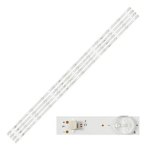 Kit De 4 Tiras Led Hkpro 55hr332m12a0 | Hkp55uhd9