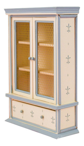 Gabinete De Miniaturas Para Casa De Muñecas, Muebles En