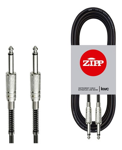 Cable Plug Plug 3 Metros Kwc Zipp Instrumentos