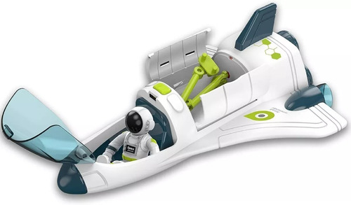 Imagen 3 de 9 de Cohete Nave Transbordador Espacial Space Set + Figura Ed Cla
