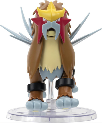 Figura Entei Select - Pokémon - Jazwares - Articulado 15 Cm