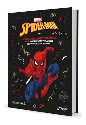 Imagen 1 de 2 de Libro - Raspa, Descubre Y Colorea Spiderman