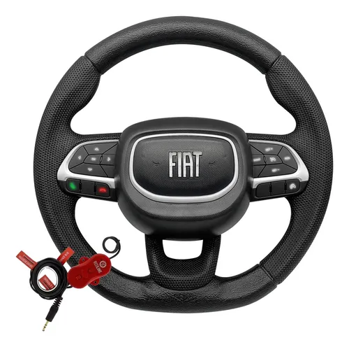 comprar Volante Fiat Pulse Comando De Som Interface Uno Stilo Palio