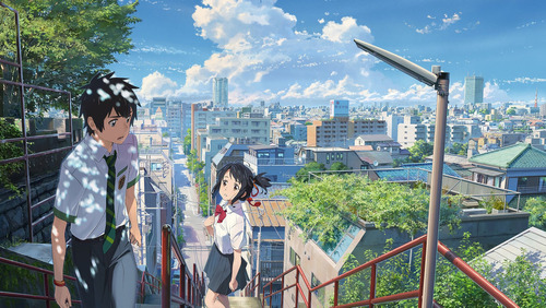 Kit De Anime Pintura 5d Diy Diamante Bricolaje De Your Name