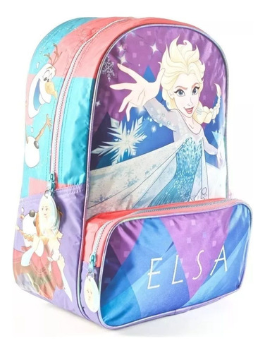 Mochila Espalda Elsa Frozen 16 Pulgadas Primaria Wabro 