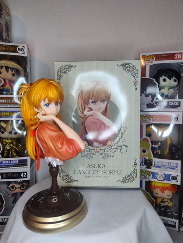 Figura Asuka Langley Soryu Neon Genesis Evangelion 23cm