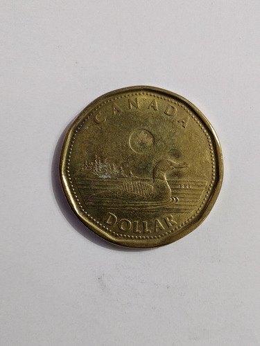 Moneda Canadá 1 Dollar 2015 Pato (x1325