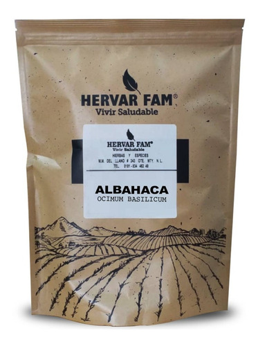 Hojas De Albahaca Polvo 1 Kg