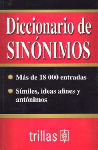 Diccionario De Sinonimos - Editorial Trillas