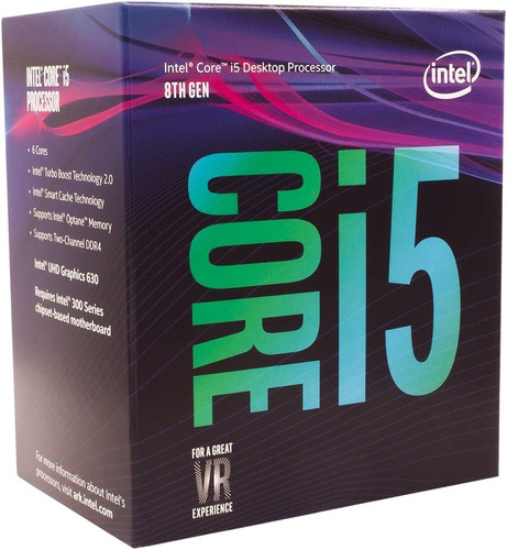 Intel I5-8400 - Procesador Core Usado 3 Años Funcional 100%