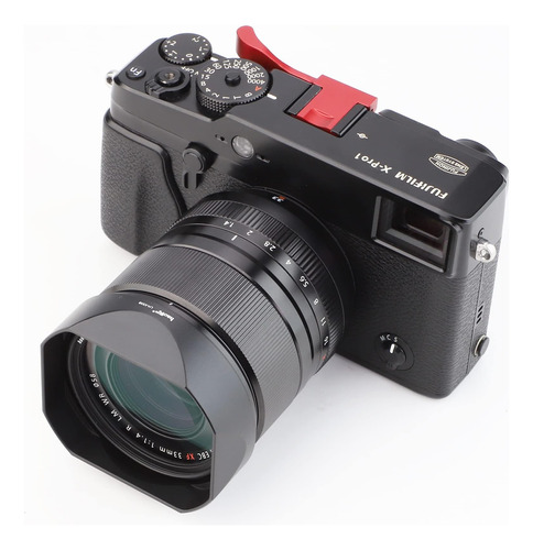 Haoge Metal Square Lens Hood Para Fujifilm Fuji Xf23mm F1.4 