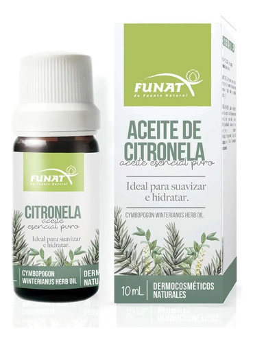 Aceite De Citronela X 10 Ml