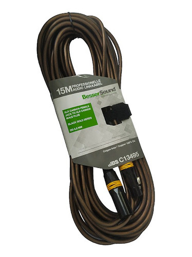 Cable Xlr Profesional 15m Canon M/h C13495 Besser